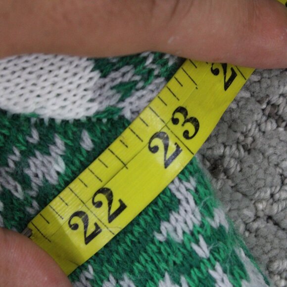 33 Degrees Christmas Sweater Mens XL Multicolor Knit Deers Drinking Embroidered - Picture 7 of 8